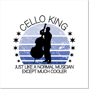 cello king Posters and Art